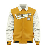 Custom Yellow Cream Jacket