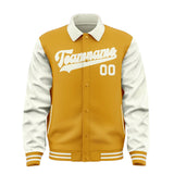 Custom Yellow Cream Jacket
