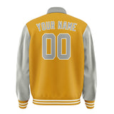 Custom Yellow Gray Jacket