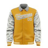 Custom Yellow Gray Jacket