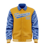Custom Yellow Sky Blue Jacket