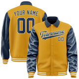 Custom Yellow Blue Jacket