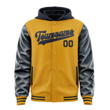 Custom Yellow Navy Jacket