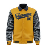 Custom Yellow Navy Jacket