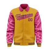 Custom Yellow Pink Jacket