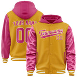 Custom Yellow Pink Jacket