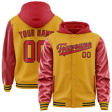 Custom Yellow Red Jacket
