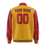 Custom Yellow Red Jacket