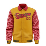 Custom Yellow Red Jacket