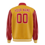 Custom Yellow Red Jacket