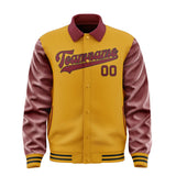 Custom Yellow Crimson Red Jacket