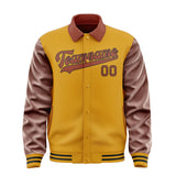Custom Yellow Coral Red Jacket