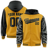 Custom Yellow Black Jacket