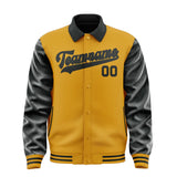 Custom Yellow Black Jacket