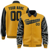 Custom Yellow Black Jacket