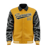 Custom Yellow Black Jacket