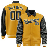 Custom Yellow Black Jacket
