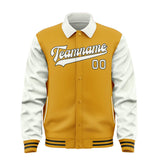 Custom Yellow White Jacket