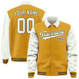 Custom Yellow White Jacket