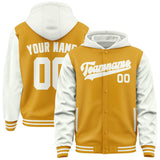 Custom Yellow White Jacket