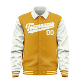 Custom Yellow White Jacket