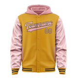 Custom Yellow Light Pink Jacket