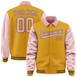 Custom Yellow Light Pink Jacket