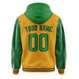 Custom Yellow Emerald Green Jacket