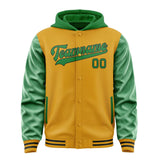 Custom Yellow Emerald Green Jacket