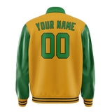 Custom Yellow Emerald Green Jacket
