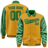 Custom Yellow Emerald Green Jacket