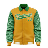 Custom Yellow Emerald Green Jacket