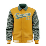 Custom Yellow Blue Green Jacket