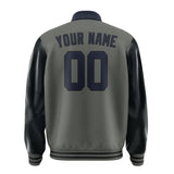 Custom Dark Grey Navy Jacket
