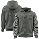 Custom Dark Grey Dark Grey Jacket