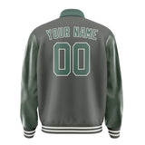 Custom Dark Grey Blue Green Jacket