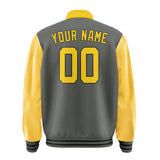 Custom Dark Grey Gold Jacket