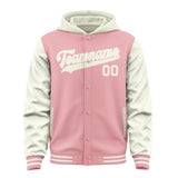 Custom Light Pink Cream Jacket