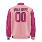 Custom Light Pink Pink Jacket
