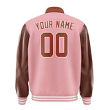 Custom Light Pink Coral Red Jacket