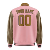 Custom Light Pink Khaki Jacket