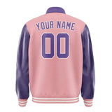Custom Light Pink Light Purple Jacket