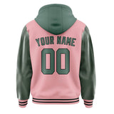 Custom Light Pink Blue Green Jacket