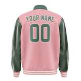 Custom Light Pink Blue Green Jacket