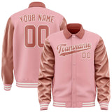 Custom Light Pink Copper Rose Jacket