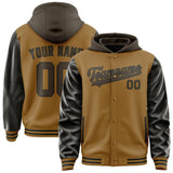 Custom Khaki Brown Jacket