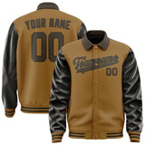 Custom Khaki Brown Jacket