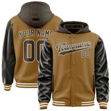 Custom Khaki Brown Jacket