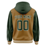 Custom Khaki Dark Green Jacket