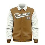 Custom Khaki White Jacket